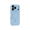 Apple iPhone 18 Pro - Gumiran magnetni ovitek (TPU Magnetic Pastel) - svetlo moder