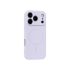 Apple iPhone 18 Pro - Gumiran magnetni ovitek (TPU Magnetic Pastel) - vijoličen