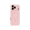 Apple iPhone 18 Pro Max - Gumiran magnetni ovitek (TPU Magnetic Pastel) - roza