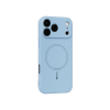 Apple iPhone 18 Pro Max - Gumiran magnetni ovitek (TPU Magnetic Pastel) - svetlo moder