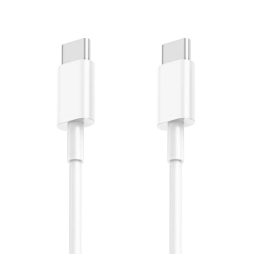 Original Apple USB-C na USB-C kabel (1m) - podatkovni in polnilni kabel - bel