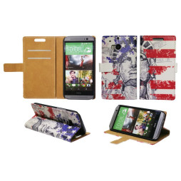 HTC One M8 - Preklopna torbica (WLP) - New York