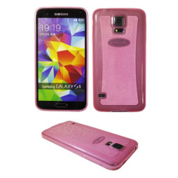 Samsung Galaxy S5/S5 Neo - Gumiran ovitek (19) - roza