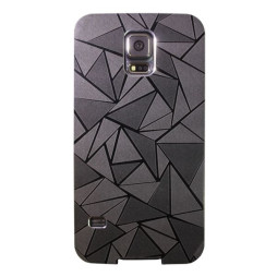 Samsung Galaxy S5/S5 Neo - Okrasni pokrovček (44) - črn