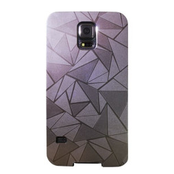 Samsung Galaxy S5/S5 Neo - Okrasni pokrovček (44) - srebrn