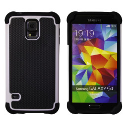 Samsung Galaxy S5/S5 Neo - Gumiran ovitek (25) - bel