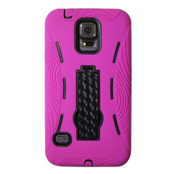 Samsung Galaxy S5/S5 Neo - Gumiran ovitek (26) - vijoličen