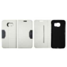 Samsung Galaxy S6 - Preklopna torbica (47G) - bela