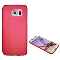Samsung Galaxy S6 - Gumiran ovitek (TPUT) - rdeč