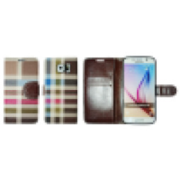 Samsung Galaxy S6 - Preklopna torbica (TKP) - rjava