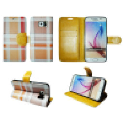 Samsung Galaxy S6 - Preklopna torbica (TKP) - rumena