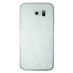 Samsung Galaxy S6 - Gumiran ovitek (21krogci) - bel