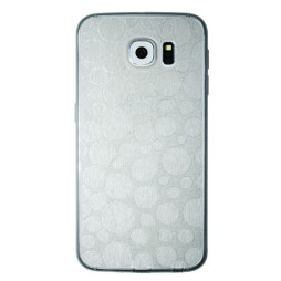 Samsung Galaxy S6 - Gumiran ovitek (21krogci) - siv