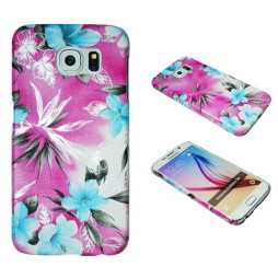 Samsung Galaxy S6 - Okrasni pokrovček (64P) - roza