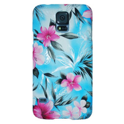 Samsung Galaxy S5/S5 Neo - Okrasni pokrovček (64P) - moder