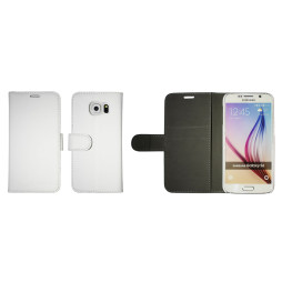 Samsung Galaxy S6 - Preklopna torbica (Book) - bela