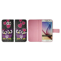 Samsung Galaxy S6 - Preklopna torbica (WLGP) - Night owls