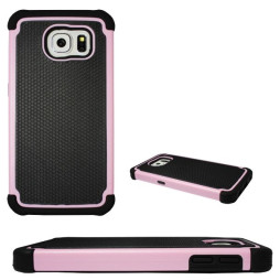 Samsung Galaxy S6 - Gumiran ovitek (25) - roza