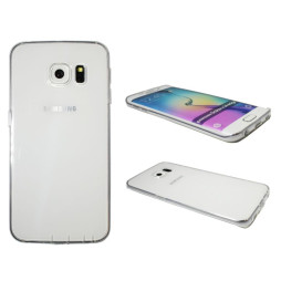 Samsung Galaxy S6 Edge - Gumiran ovitek (22) - prosojen