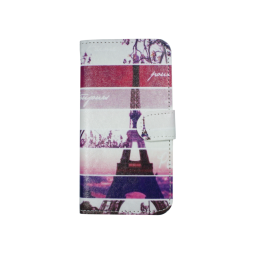 Samsung Galaxy A3 (2016) - Preklopna torbica (WLP) - Colorful Eiffel