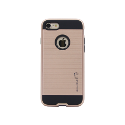 Apple iPhone 7/8 - Gumiran ovitek (ARM-01) - roza-zlat