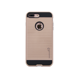 Apple iPhone 7 Plus/8 Plus - Gumiran ovitek (ARM-01) - roza-zlat