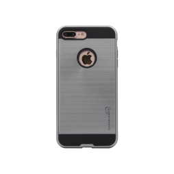 Apple iPhone 7 Plus/8 Plus - Gumiran ovitek (ARM-01) - siv