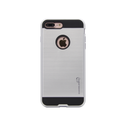 Apple iPhone 7 Plus/8 Plus - Gumiran ovitek (ARM-01) - srebrn