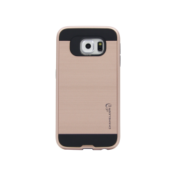 Samsung Galaxy S6 - Gumiran ovitek (ARM-01) - roza-zlat