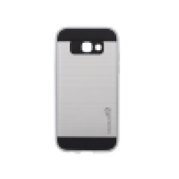 Samsung Galaxy A3 (2017) - Gumiran ovitek (ARM-01) - srebrn