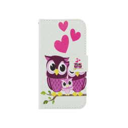 Samsung Galaxy A3 (2017) - Preklopna torbica (WLGP) - Owls in love