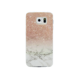 Samsung Galaxy S6 Edge - Gumiran ovitek (TPUP) - Marble 2