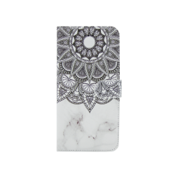 Apple iPhone 7/8 Plus - Preklopna torbica (WLGP) - Marble mandala