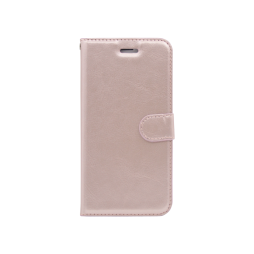 Apple iPhone 7 Plus/8 Plus - Preklopna torbica (WLC) - roza-zlata