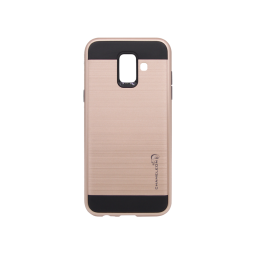 Samsung Galaxy A6 (2018) - Gumiran ovitek (ARM-01) - roza-zlat