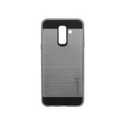 Samsung Galaxy A6+ (2018) - Gumiran ovitek (ARM-01) - siv