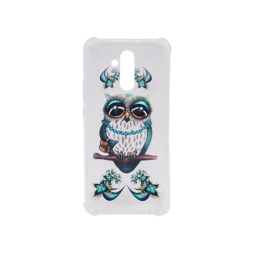 Huawei Mate 20 Lite - Gumiran ovitek (TPUP) - Sleepy owl