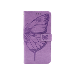 Samsung Galaxy A32 4G - Preklopna torbica (WLGO-Butterfly) - vijolična