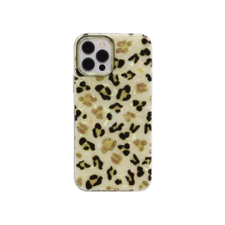 Apple iPhone 12/ 12 Pro - Gumiran ovitek (TPUP) - Leopard Print
