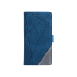 Apple iPhone 14 Pro - Preklopna torbica (WLGO-Lines) - modra