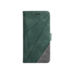 Apple iPhone 14 Pro - Preklopna torbica (WLGO-Lines) - zelena