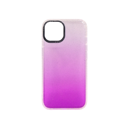 Apple iPhone 13 - Gumiran ovitek (TPUBN) - vijoličen z bleščicami