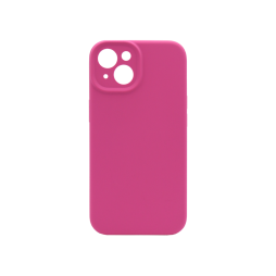 Apple iPhone 15 - Silikonski ovitek (liquid silicone) - N-Soft - Pitaya / Roza