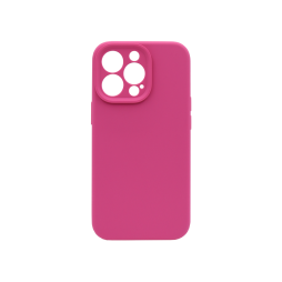 Apple iPhone 15 Pro Max - Silikonski ovitek (liquid silicone) - N-Soft - Pitaya / Roza