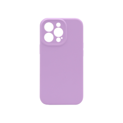 Apple iPhone 15 Pro Max - Silikonski ovitek (liquid silicone) - N-Soft - Lilac / Vijolična