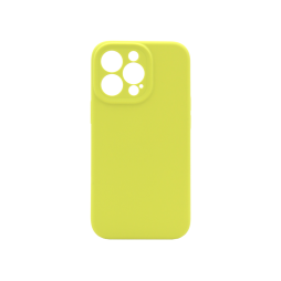 Apple iPhone 15 Pro Max - Silikonski ovitek (liquid silicone) - N-Soft - Willow green / Rumeno zelena
