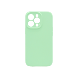 Apple iPhone 15 Pro Max - Silikonski ovitek (liquid silicone) - N-Soft - Pistachio / Mint