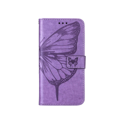 Samsung Galaxy A25 5G - Preklopna torbica (WLGO-Butterfly) - vijolična