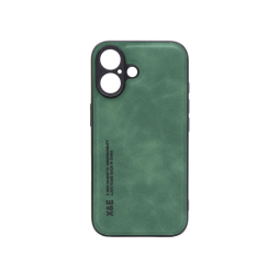 Apple iPhone 16 - Gumiran ovitek (Cloudy) - zelen