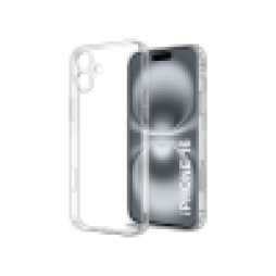 Apple iPhone 16 - Gumiran ovitek (TPUA) - prozoren